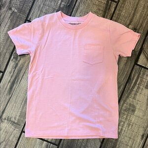Crewcuts Light Pink Tee with Pocket